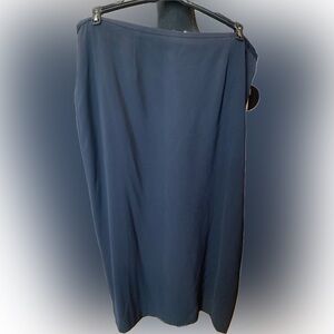 Valerie Stevens Classic Navy Skirt